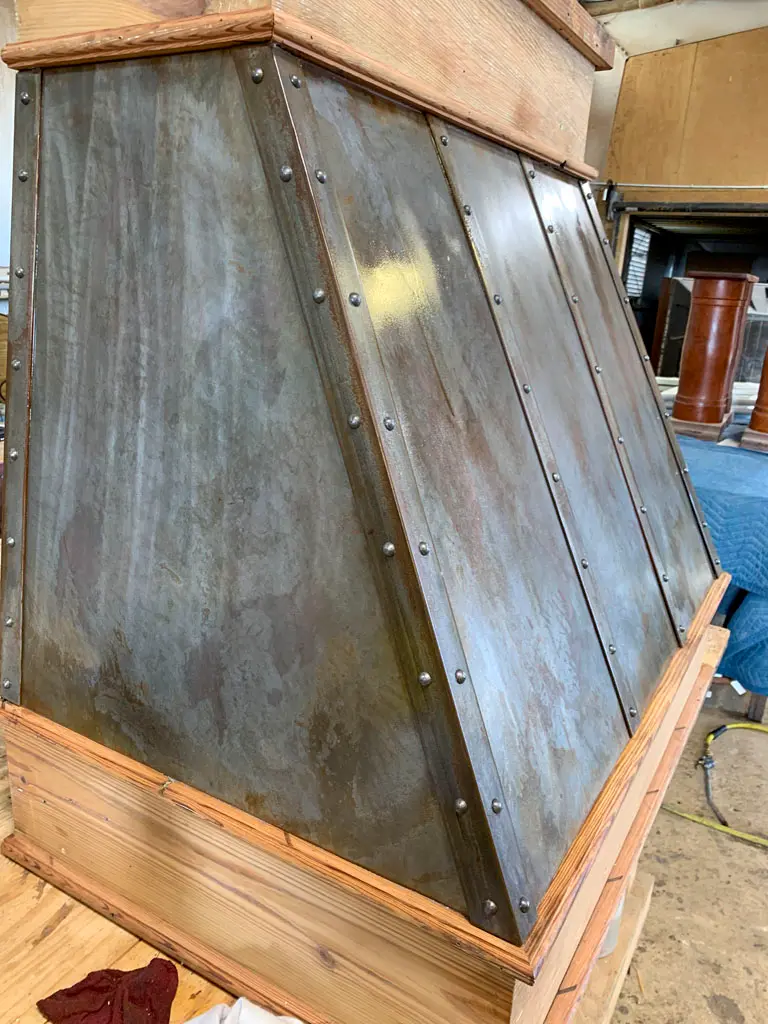 Wooden Hood Vent