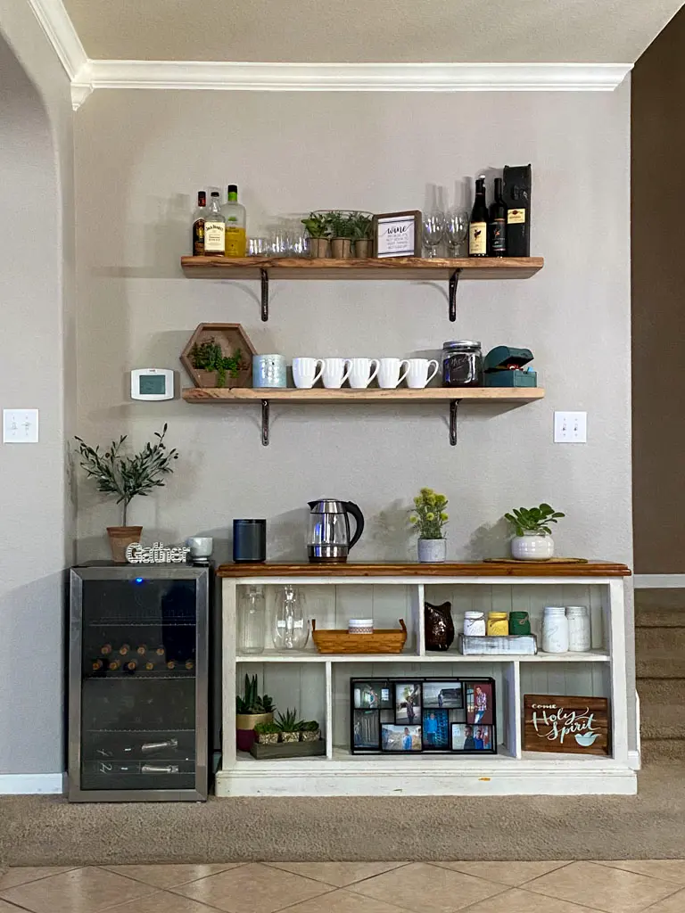 Wooden Shelves